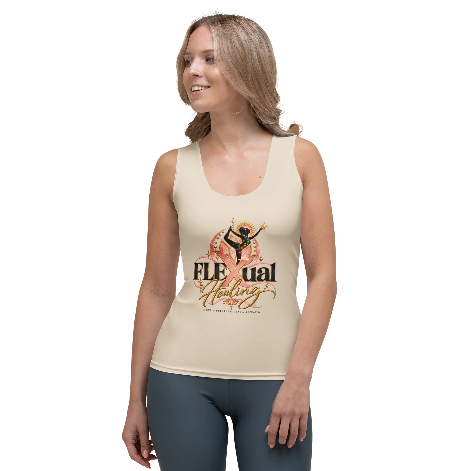 FLEXual Healing form-fitting women's tank product image (1)