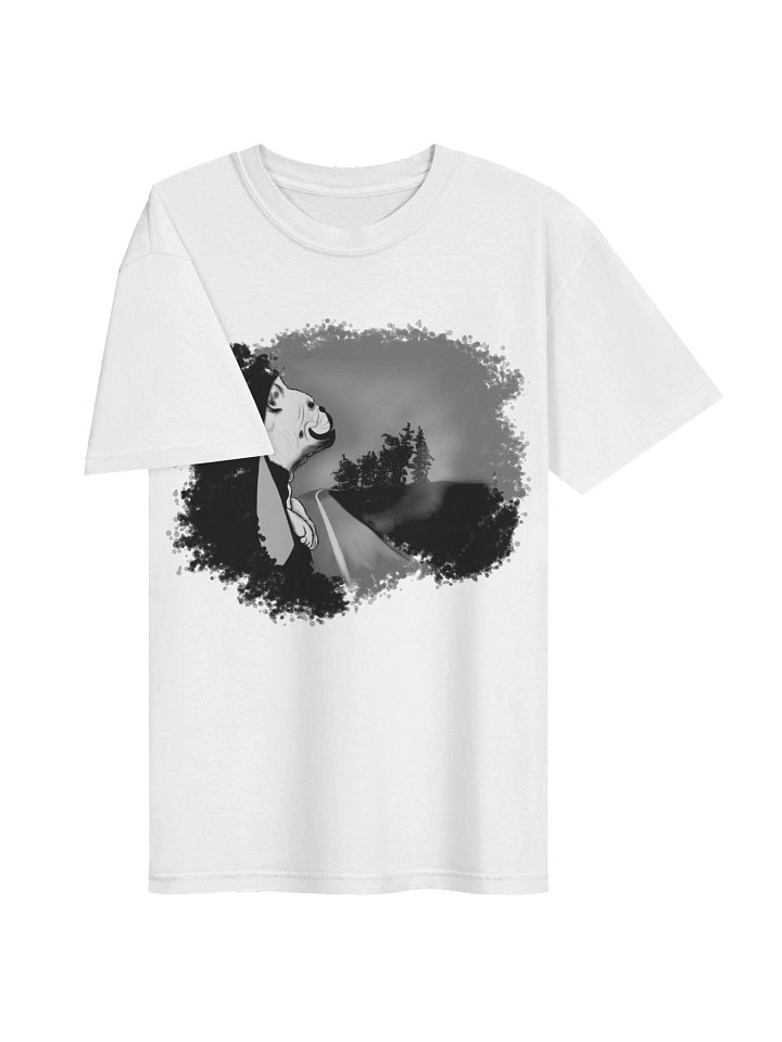 Dog (looking out car window) T-Shirt. Men's Comfort Colors Garment-Dyed Heavyweight T-Shirt product image (2)