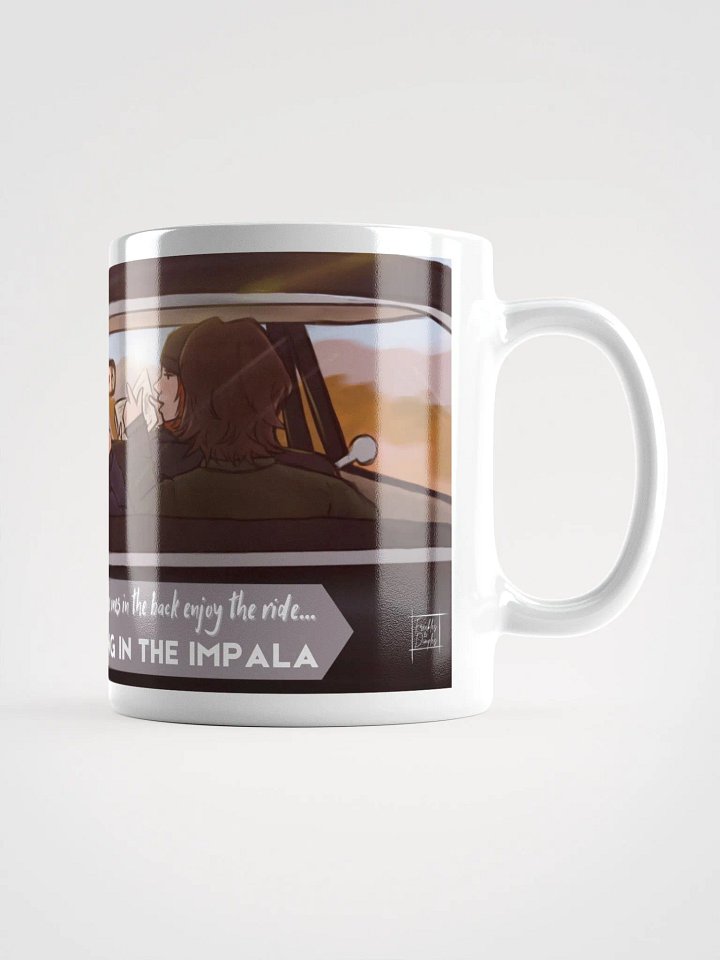 White Impala Art Mug product image (2)