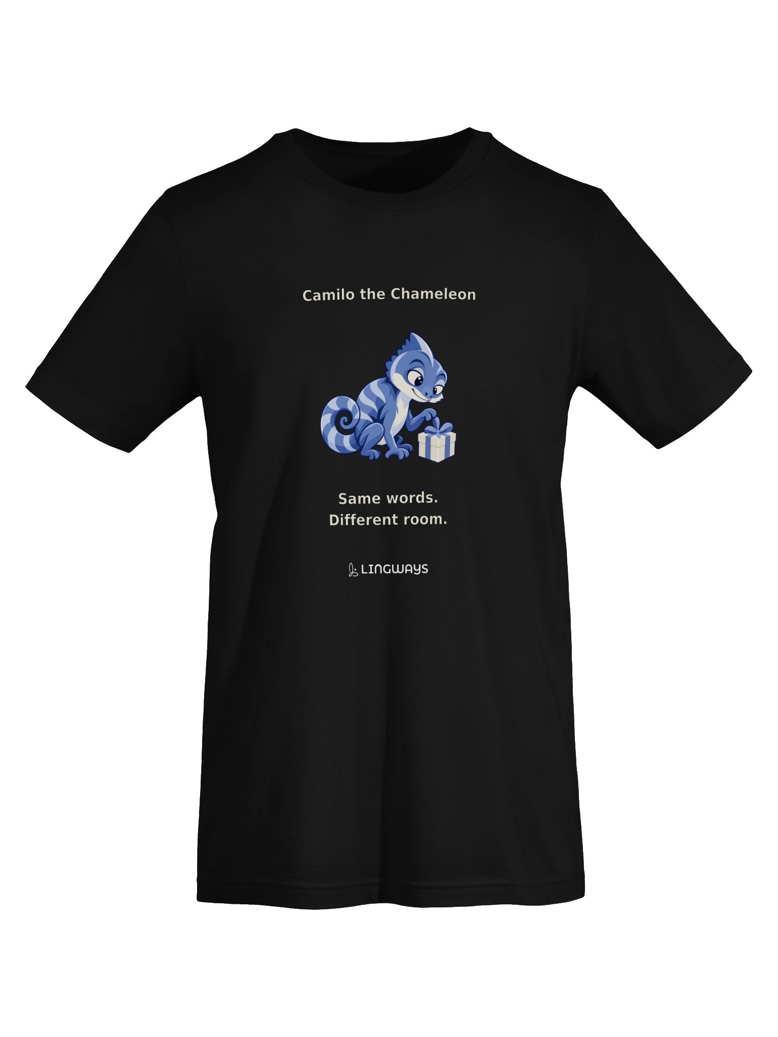 Camilo the Chameleon — Lingways Guide Tee product image (5)