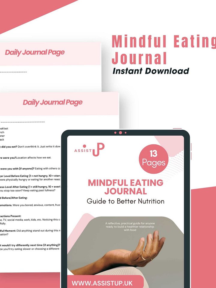 Mindful Eating Journal product image (2)