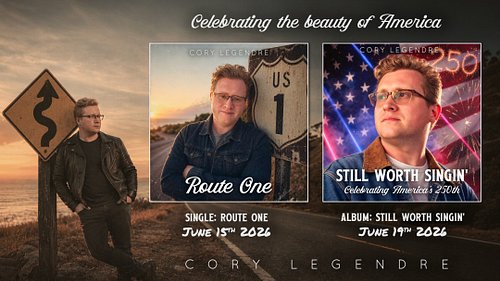 Let's celebrate the beauty of America - starting with my single Route One on 6/15 and my album Still Worth Singin' on 6/19 wi...
