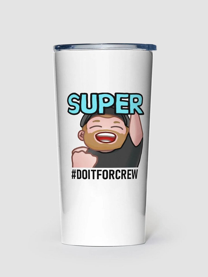 20 oz #DOITFORCREW - Stainless Steal Travel Tumbler product image (1)