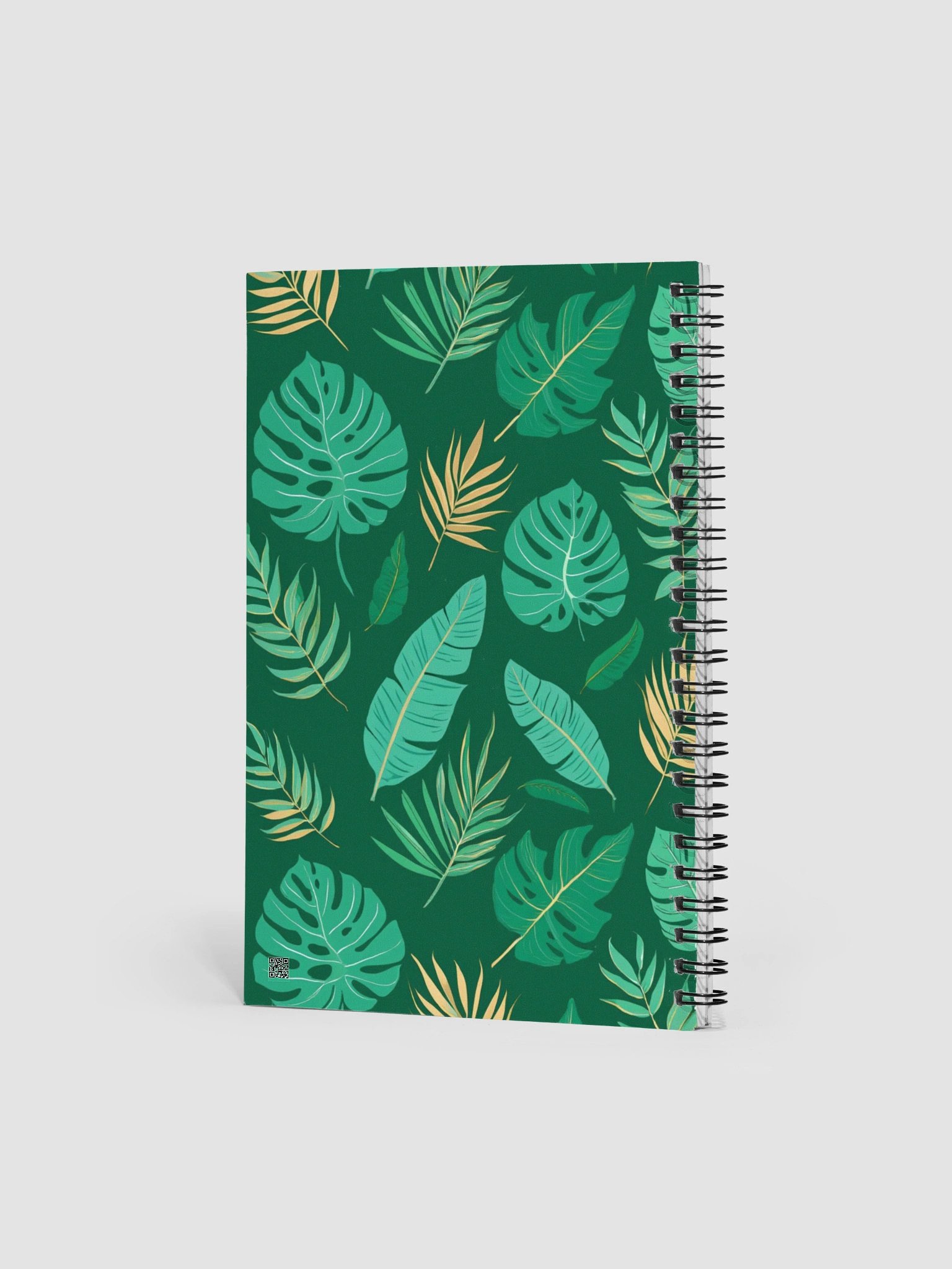 Tropical Leaves Spiral Notebook product image (2)