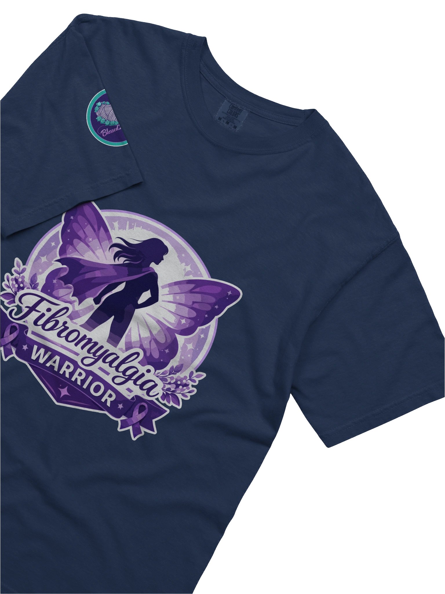 Fibromyalgia Warrior (Left Sleeve Logo) product image (5)