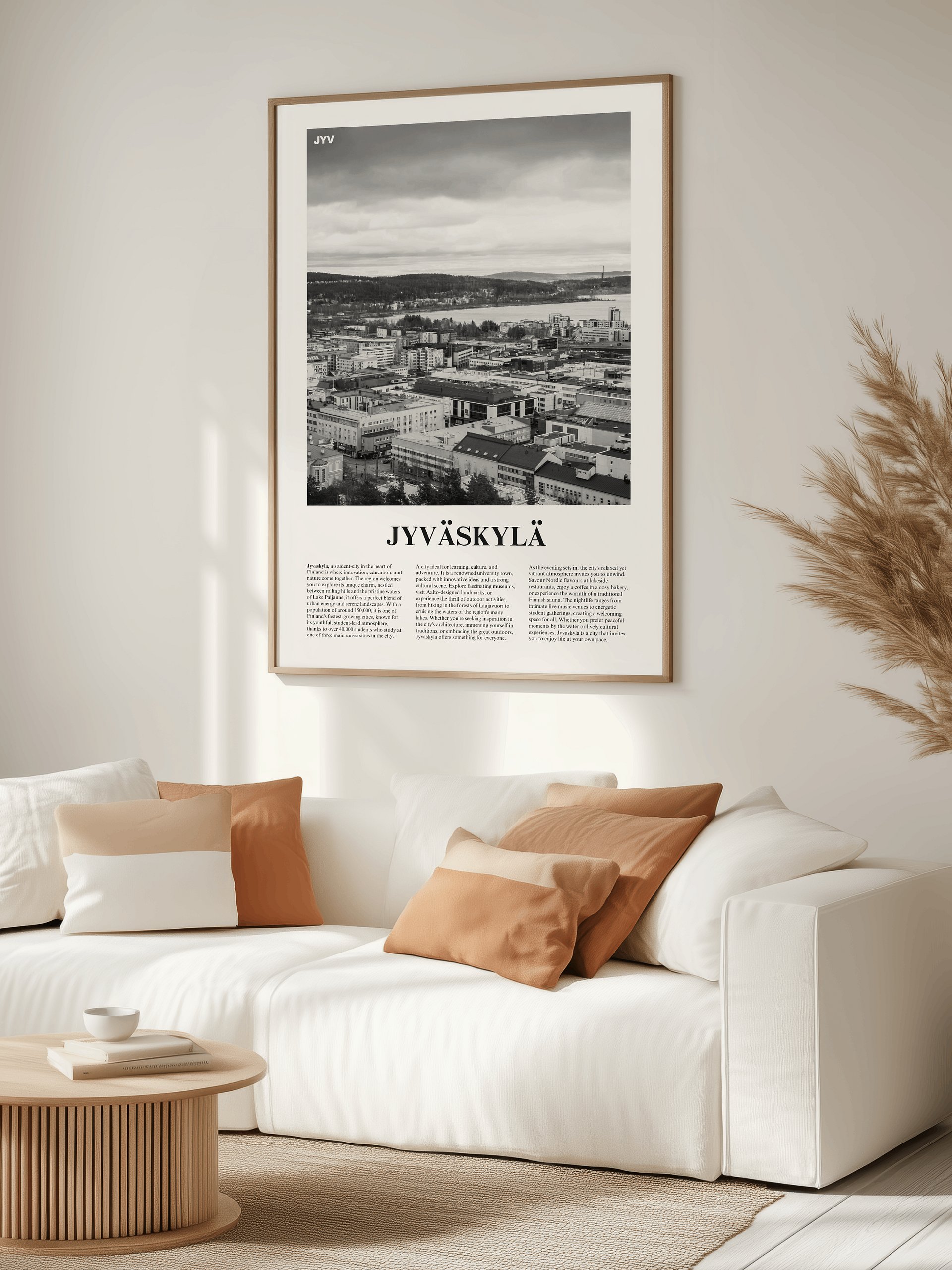 Jyvaskyla 01 Newspaper Poster product image (3)