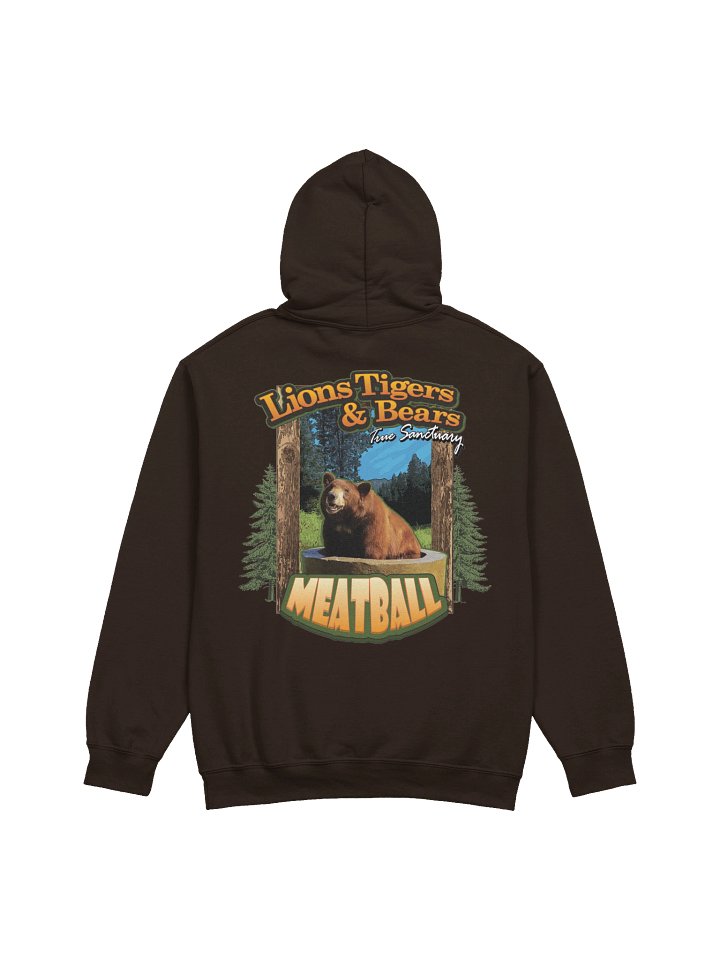 Meatball Bear Hoodie product image (13)
