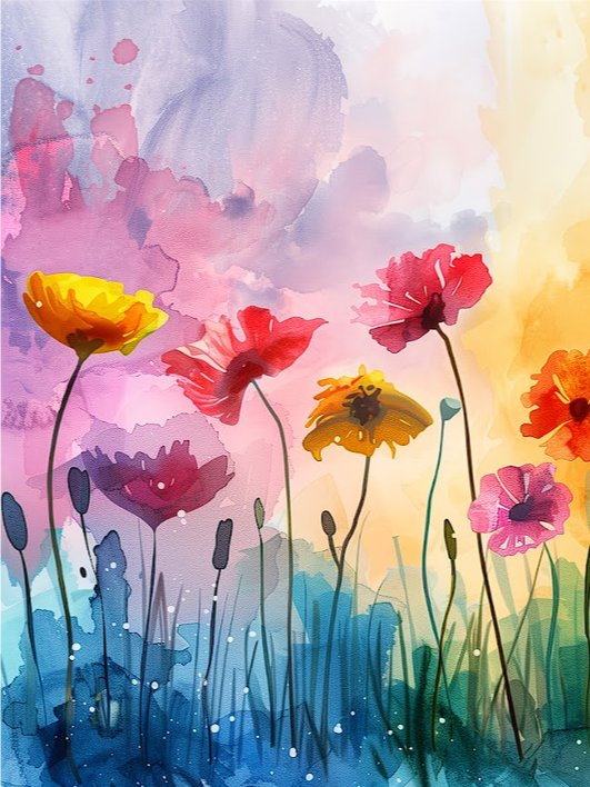 Botanical Flower Art Collection product image (7)