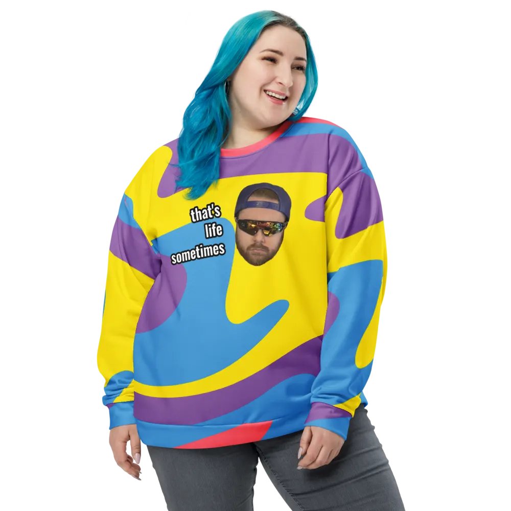 that's life sometimes crew neck sweater product image (6)