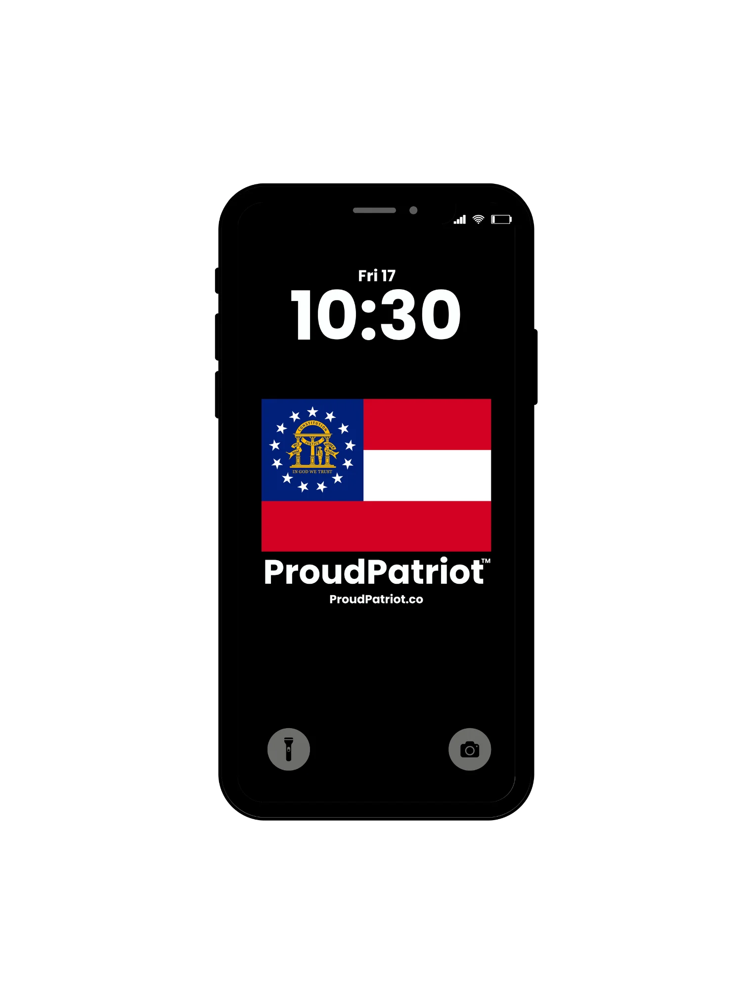 Georgia Proud Screensaver Dark Mode product image (1)
