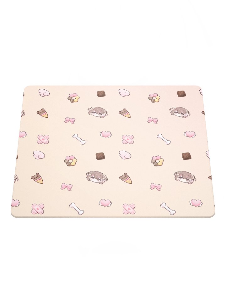 ♡ puppiwa icons gaming mousepad- yellow product image (1)