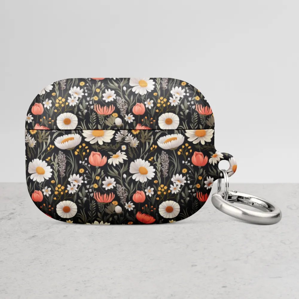 Blossom Elegance: Noir Garden All-Over Print AirPods® Pro Gen 1 and 2 Gen 1 and 2, Gen 3 Cases product image (10)
