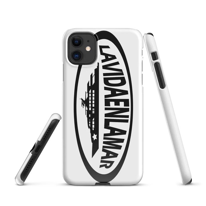 Funda IPhone rígida "lavidaenlamar" product image (1)