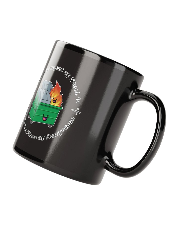Strongest Steel Glossy Black Mug product image (3)