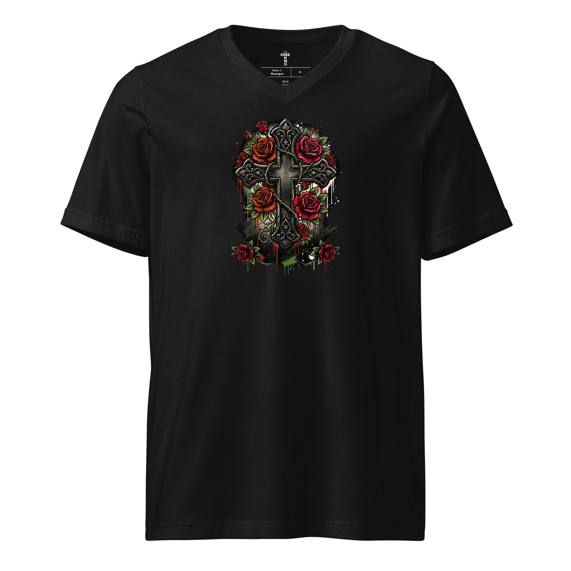 ONE KING The Gift II V-Neck Tee product image (5)