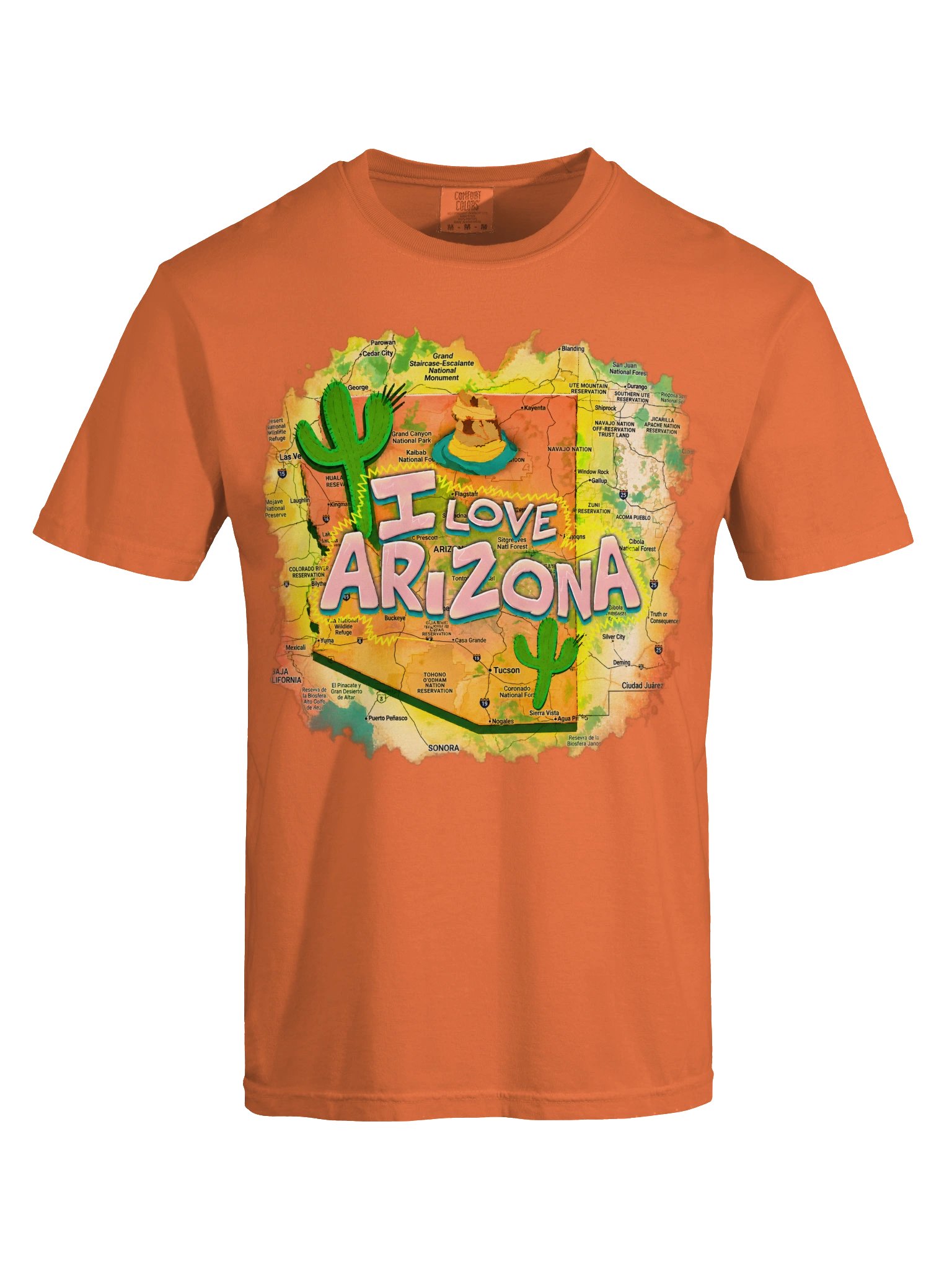 I Love Arizona™ Tee – Canyon Orange product image (5)