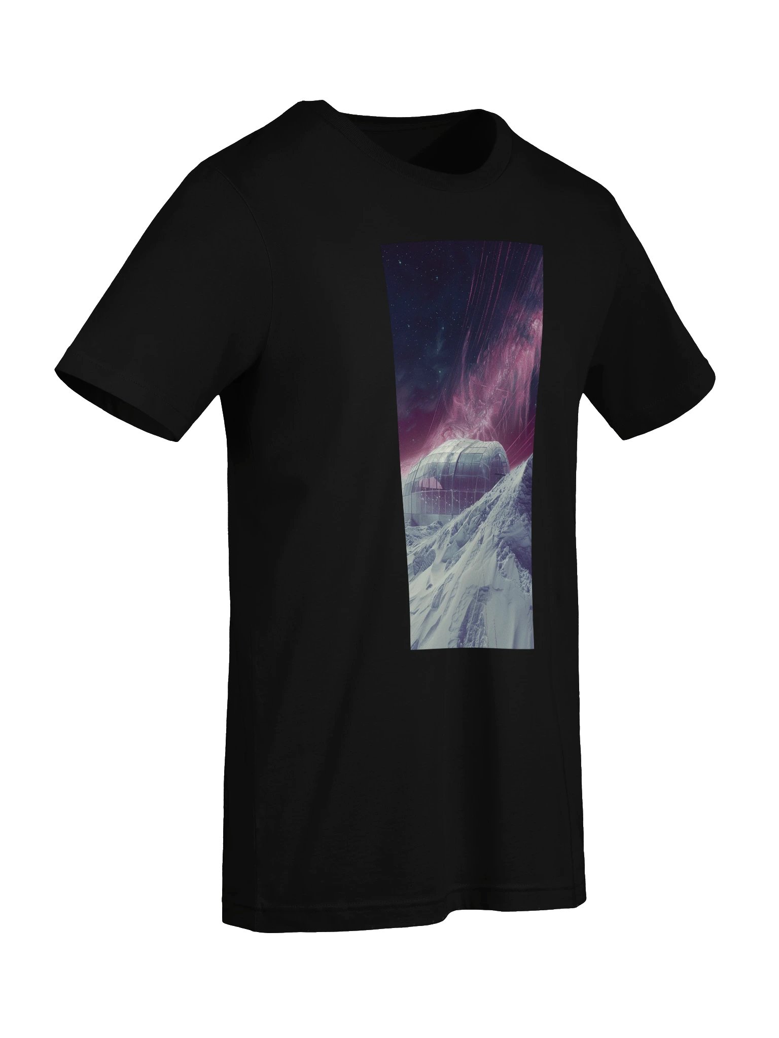 Muted Blue Greenhouse Module T-shirt product image (31)