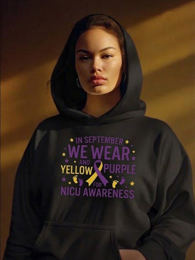 NICU Awareness Hoodie – Preemie Family Gift product image (1)