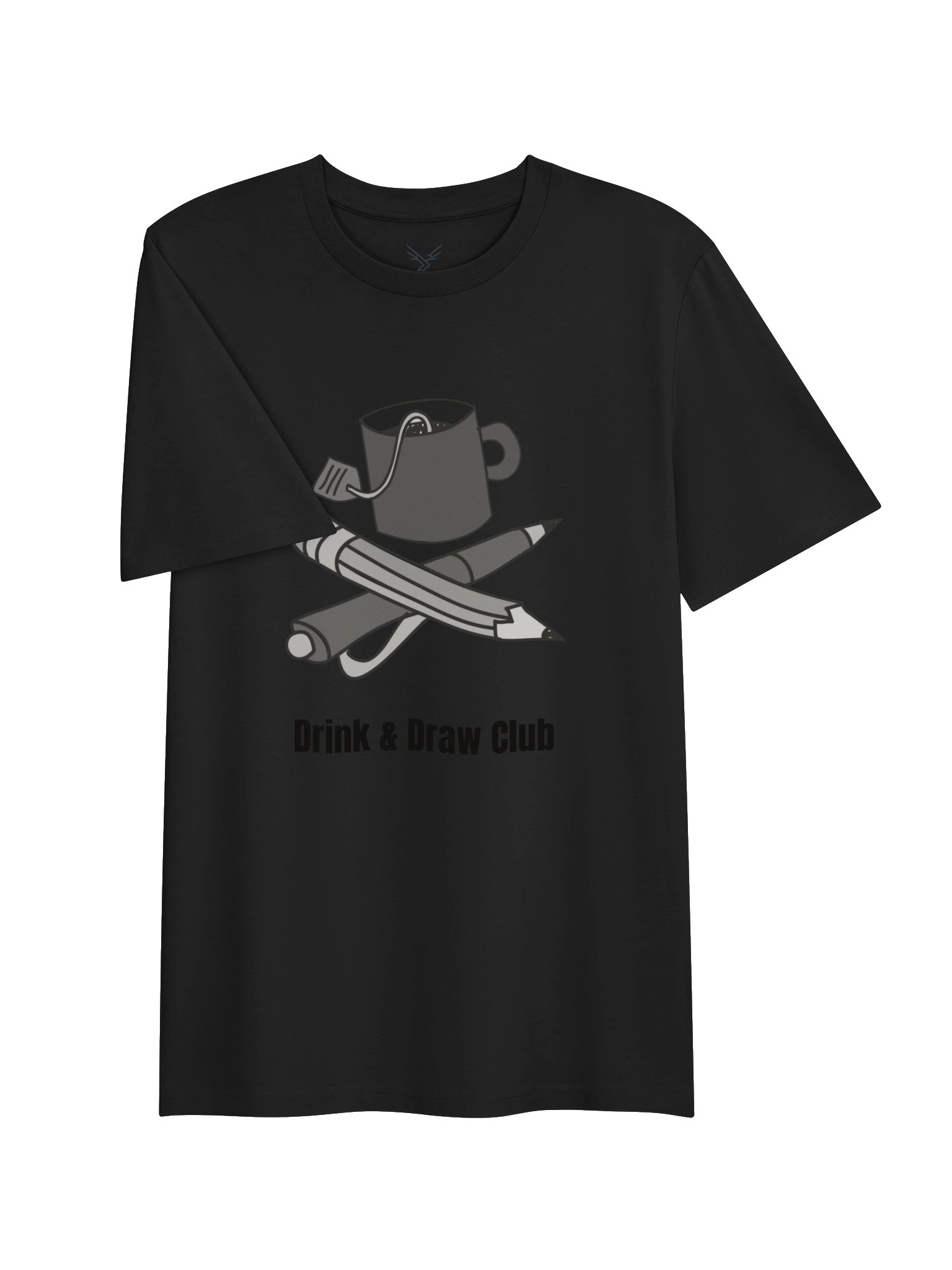Drink & Draw Club T-Shirt | Creative Artist & Illustrator Graphic Tee product image (3)