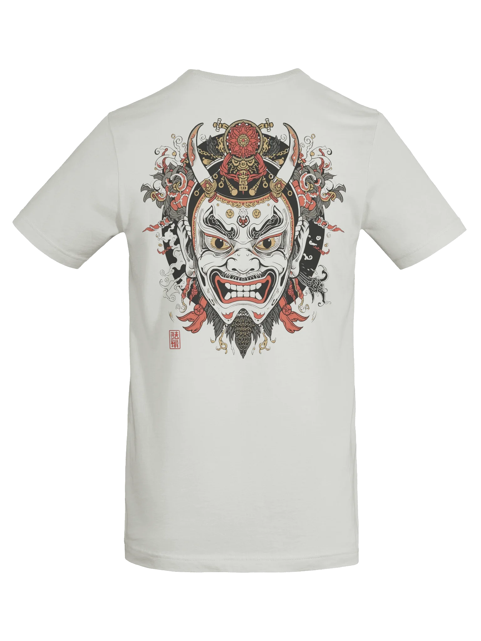 The Bold Oni Mask Streetwear T-Shirt product image (6)