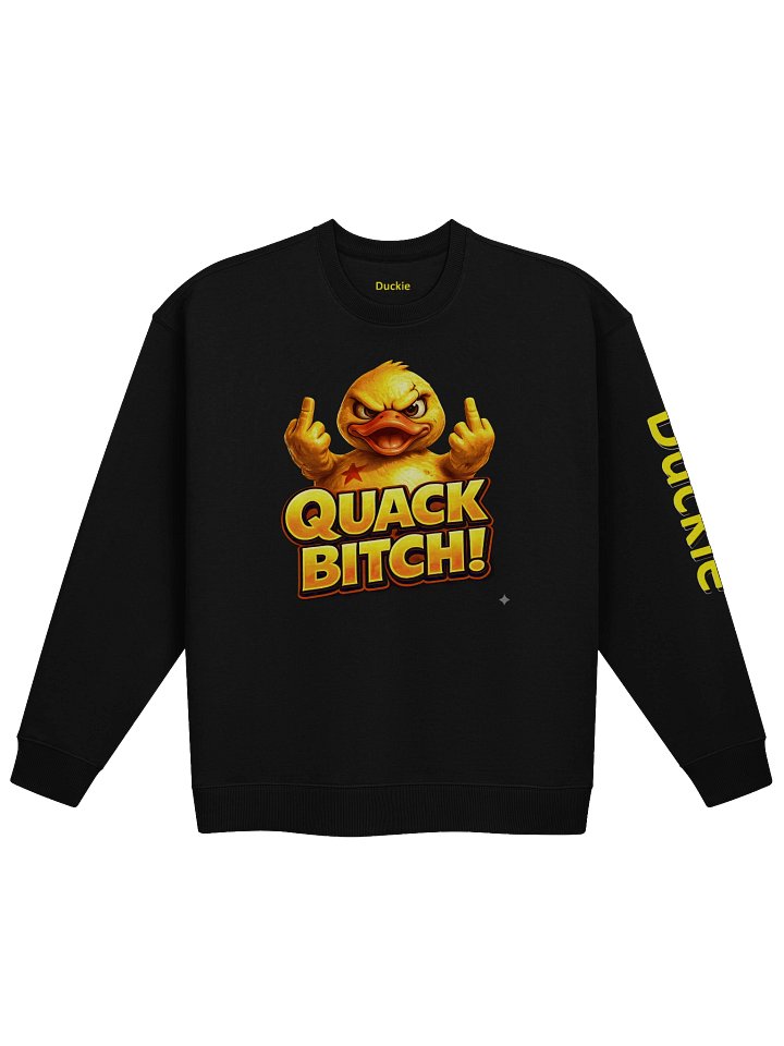 quack bitch mens sweatshirt product image (1)