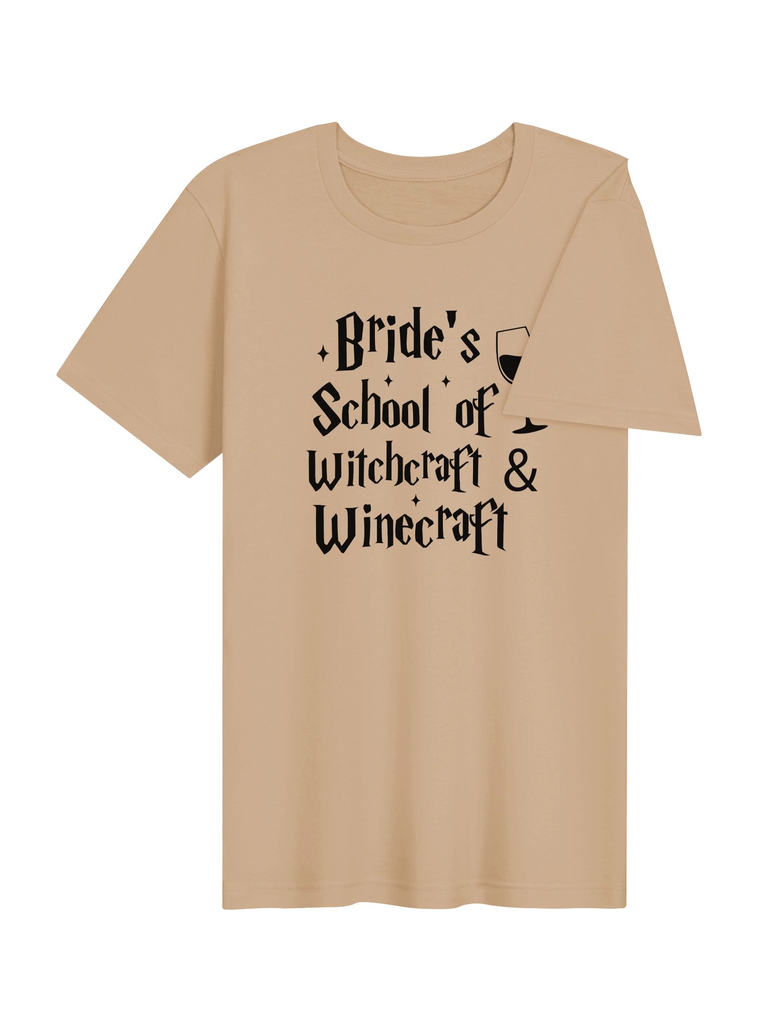 Bride's School of Witchcraft & Winecraft T-Shirt | Spooky Bride Tee product image (39)