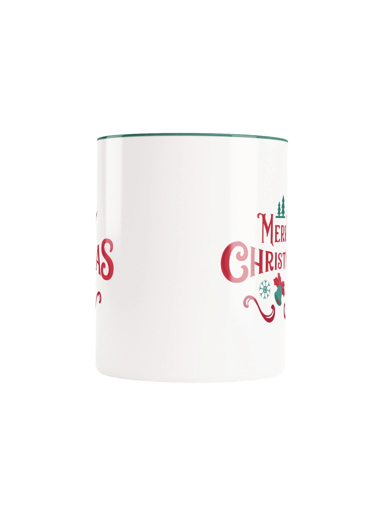 Merry Christmas Holly Ceramic Mug product image (6)