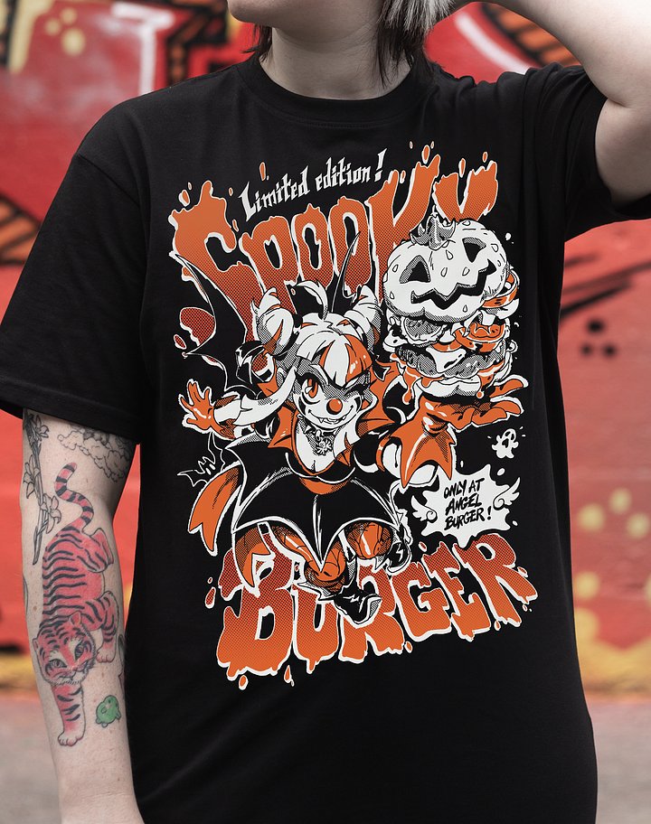 Kim SPOOKY BURGER Tee product image (2)