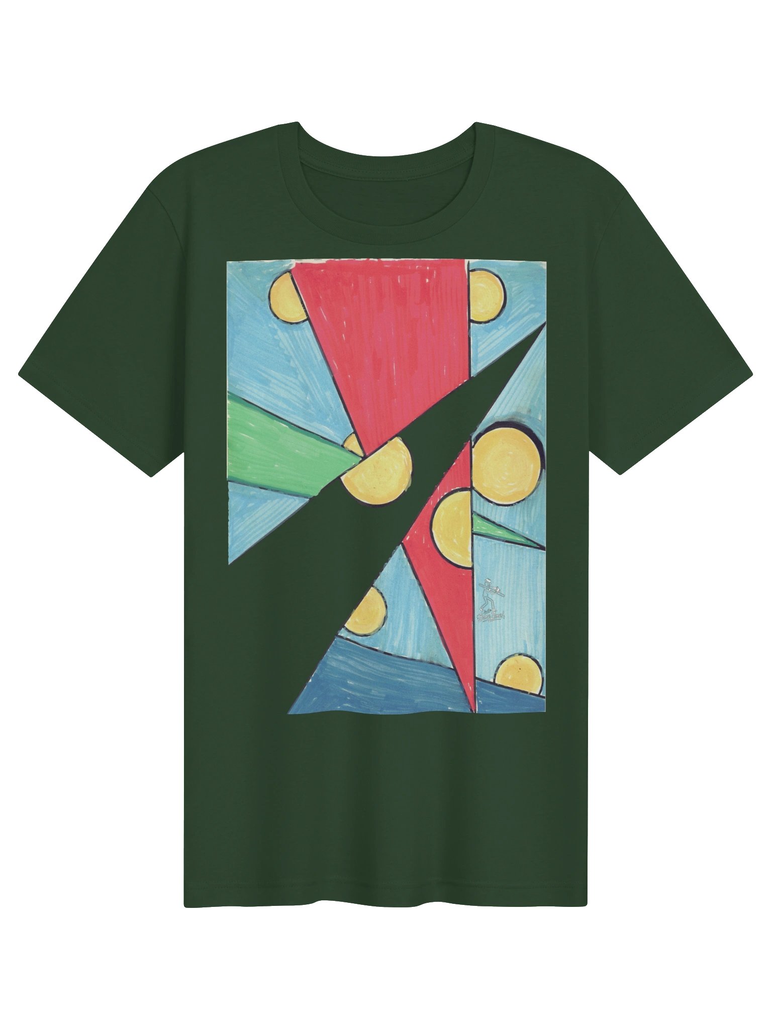 Geometric Tee In the Bone Zone product image (1)