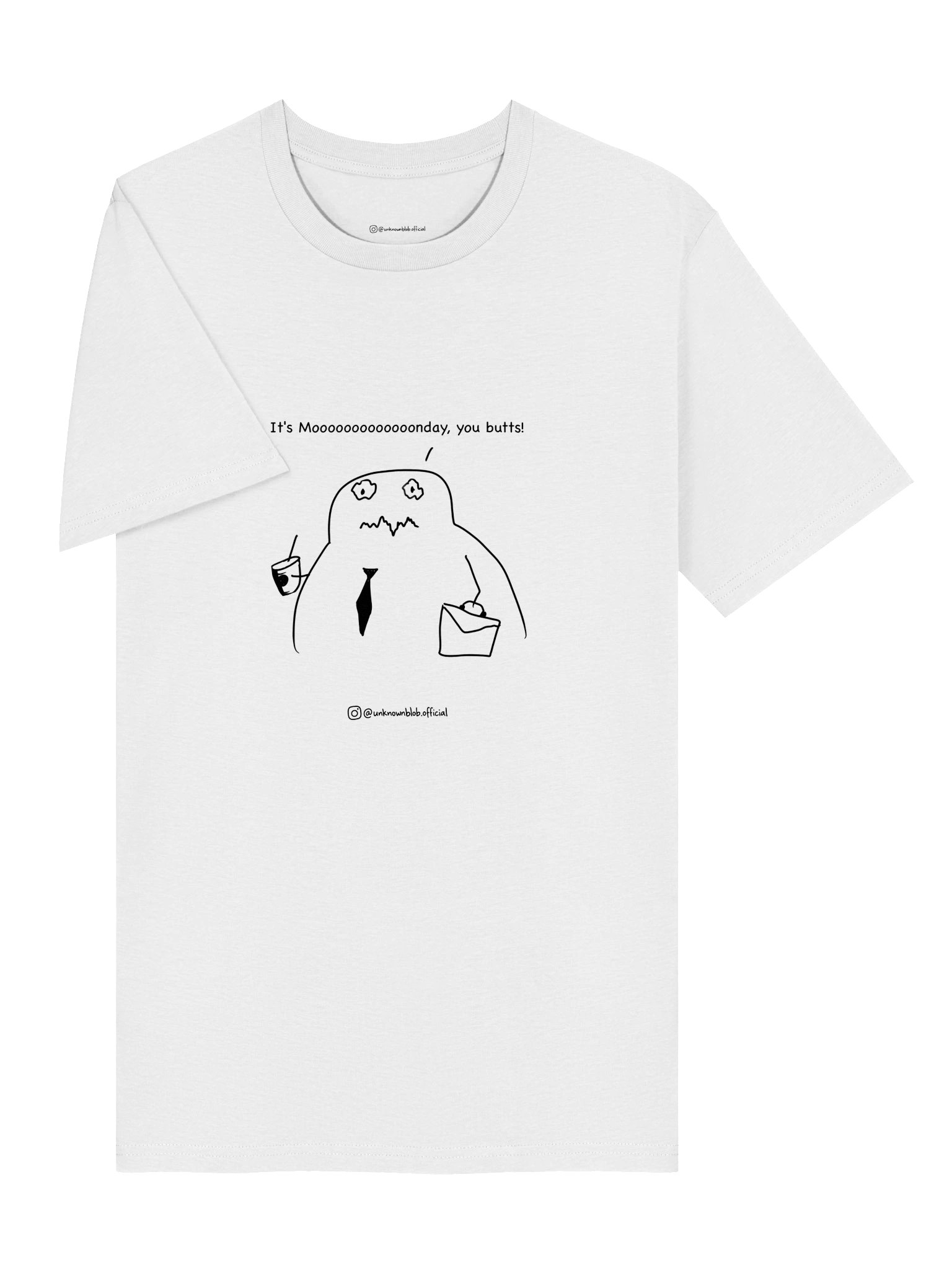 It’s Monday, You Butts! Blob Tee product image (26)