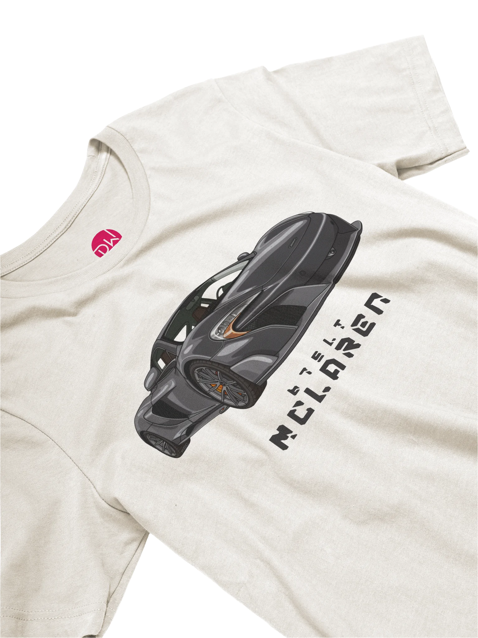 Black McLaren 675LT Shirt (Retro, Sketch, Silhouette) product image (26)