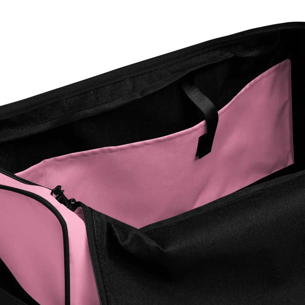 Large Dance Bag | Pink with White Logo and Quote product image (7)