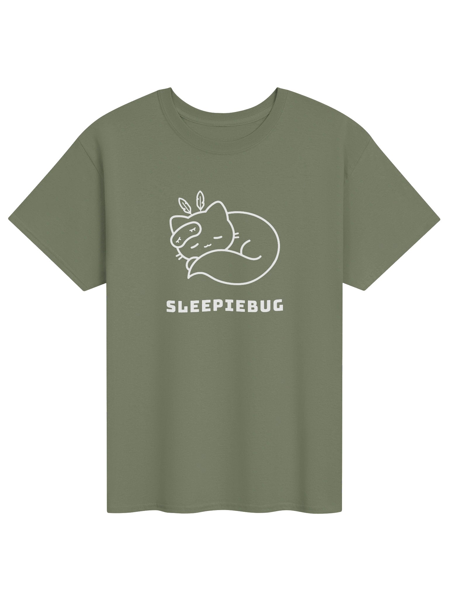 sleeping logo shirt product image (1)