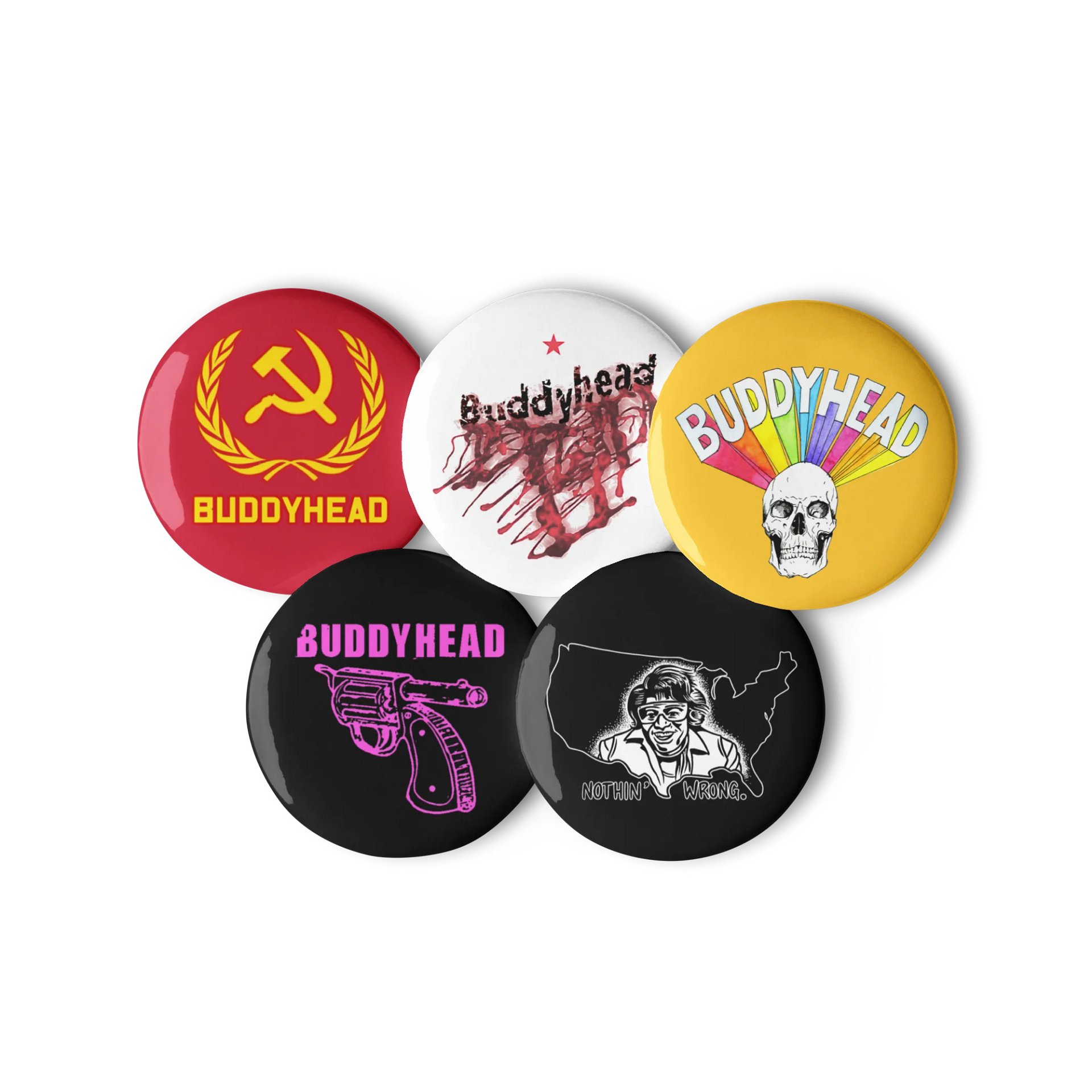 Buddyhead Pin Set product image (3)
