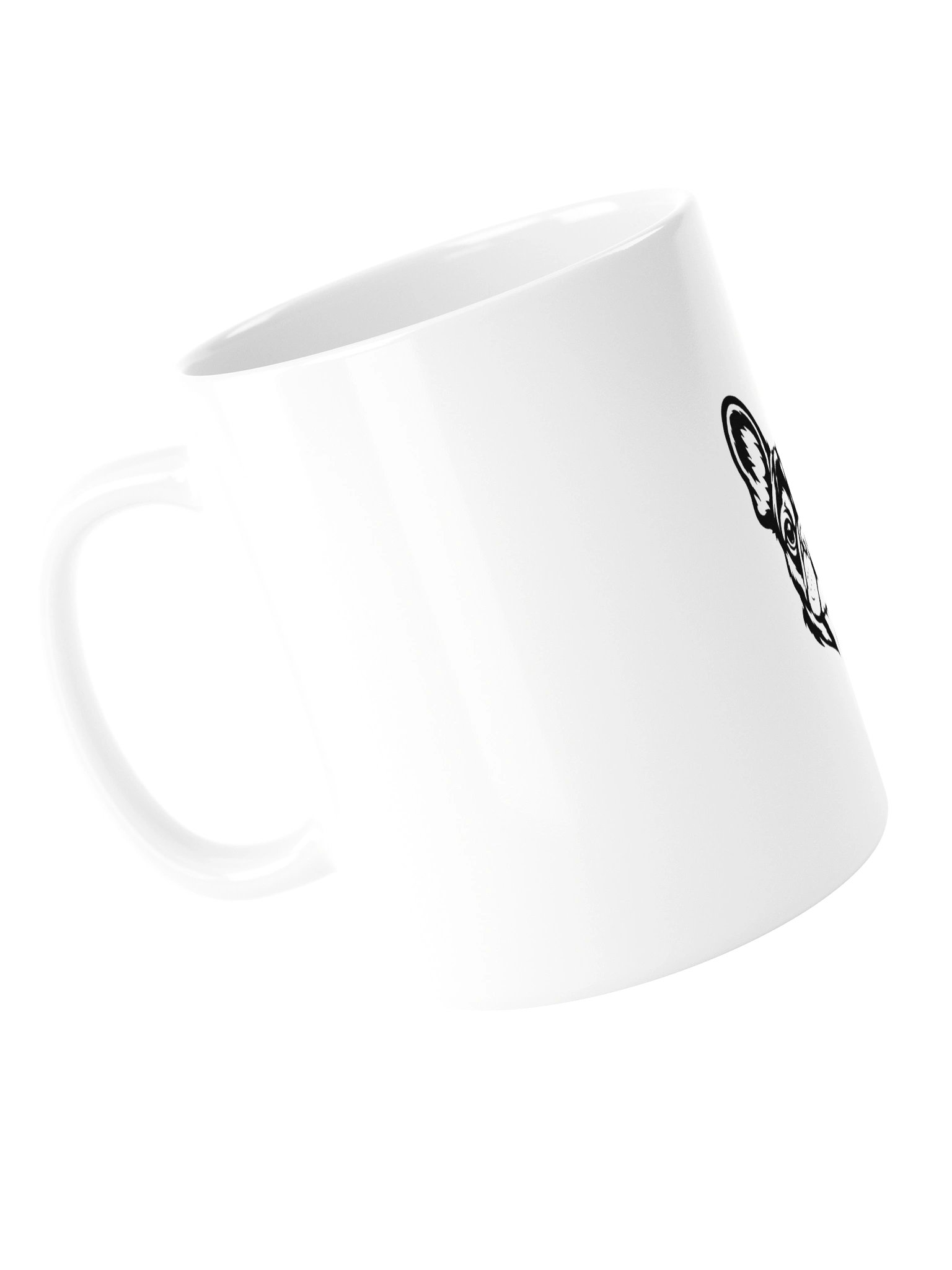 Tazza bianca lucida BULLDOG FRANCESE product image (5)