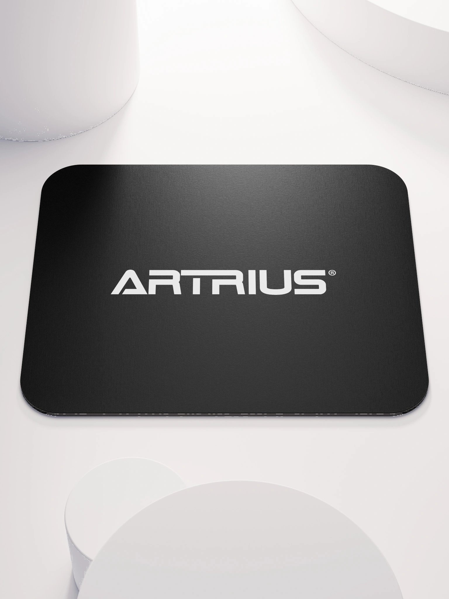 ARTRIUS Logo Mouse Pad – Black product image (1)