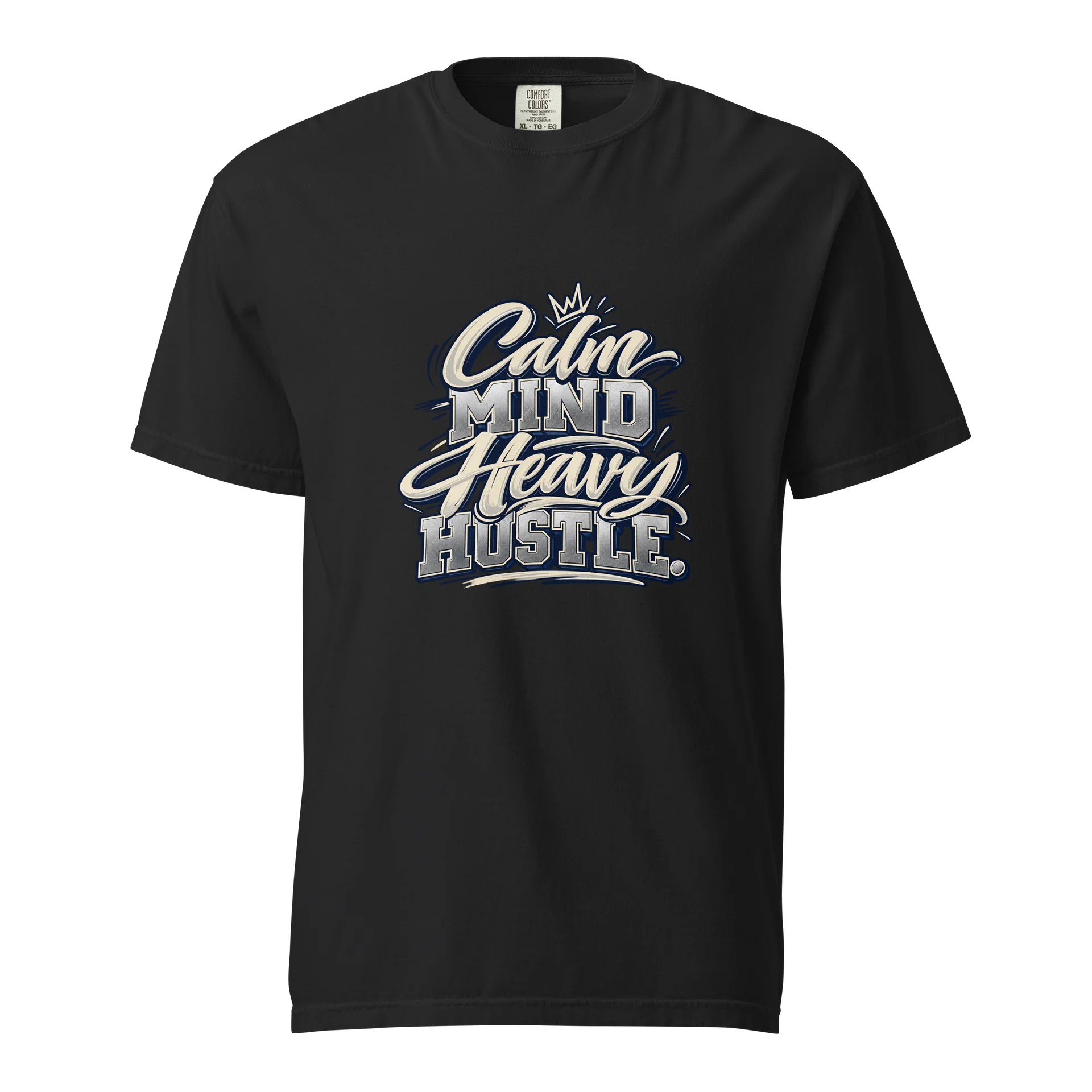 Calm Mind Heavy Hustle Tee product image (1)