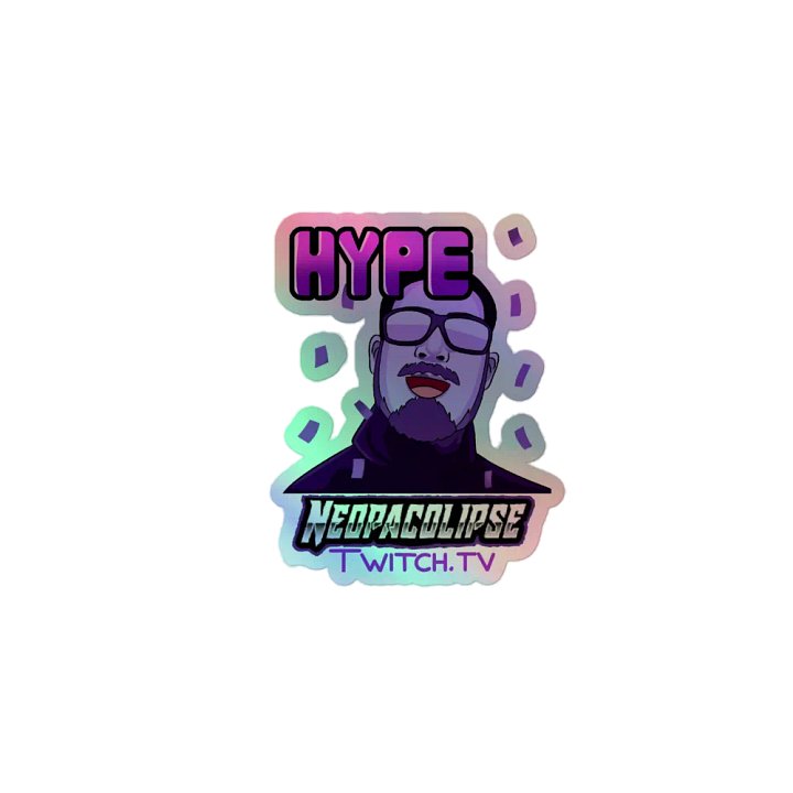Hype Holographic Sticker product image (1)