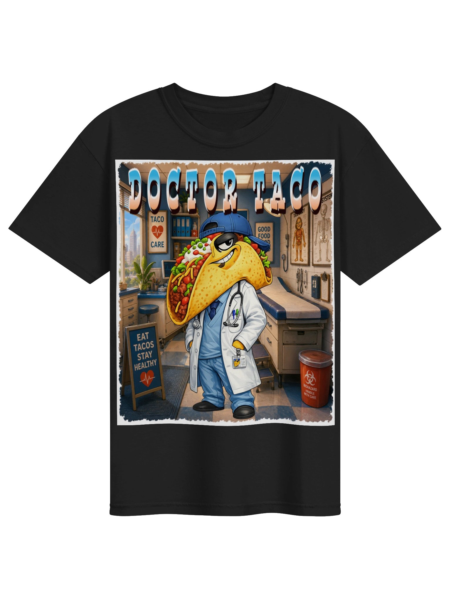 Doctor Taco Medical Humor Tee The Taco Family product image (2)