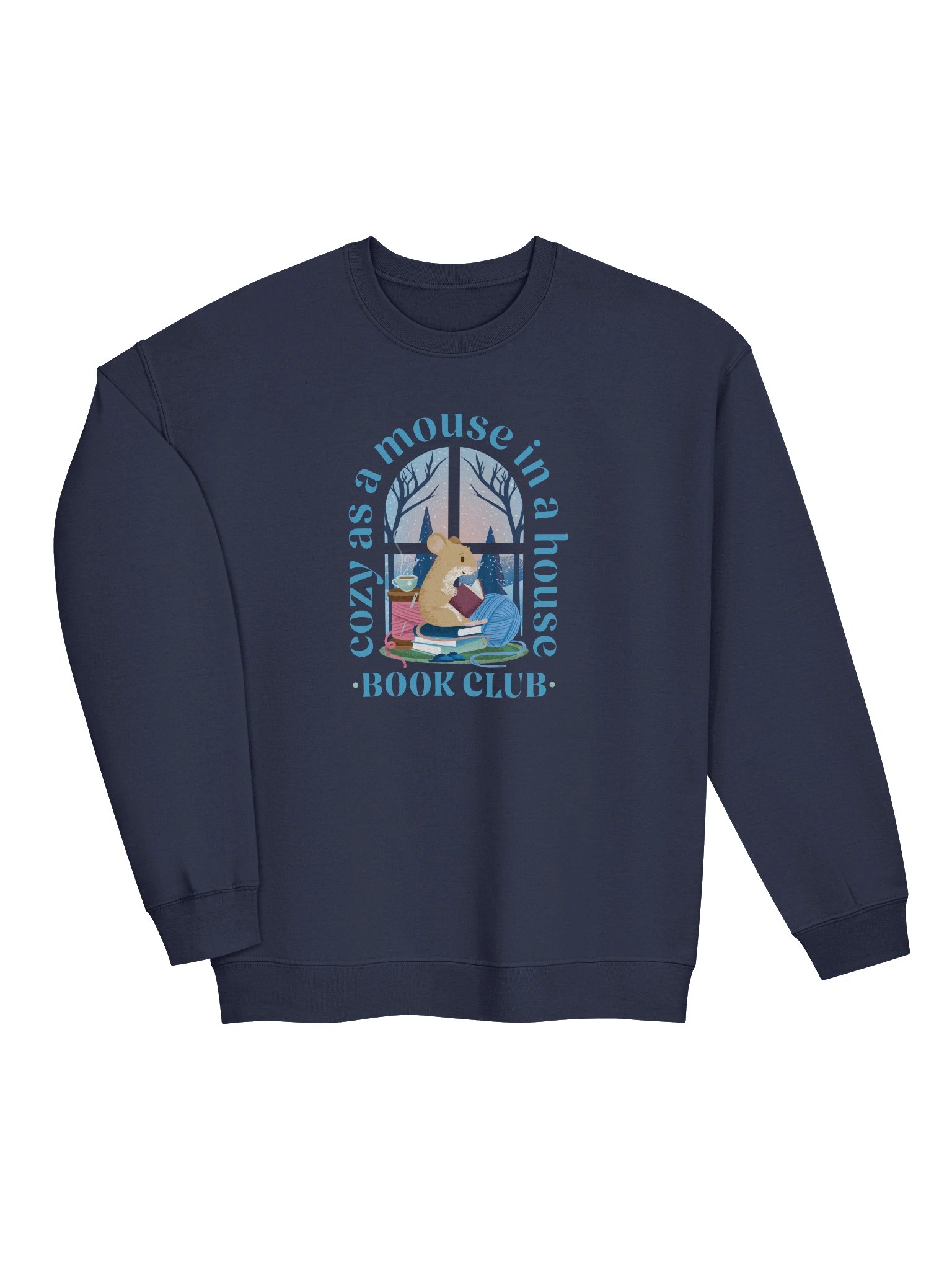 Cozy Mouse Book Club Sweatshirt product image (28)
