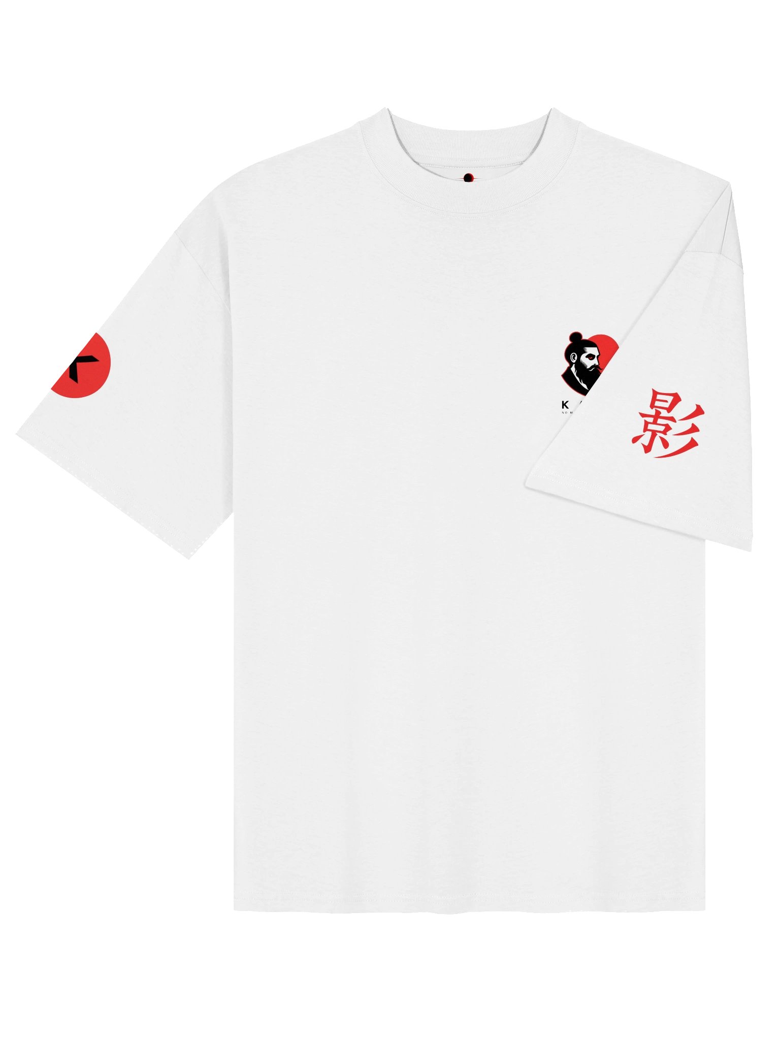 NOMSTR — RED SUN / WHITE — DROP 001 product image (4)