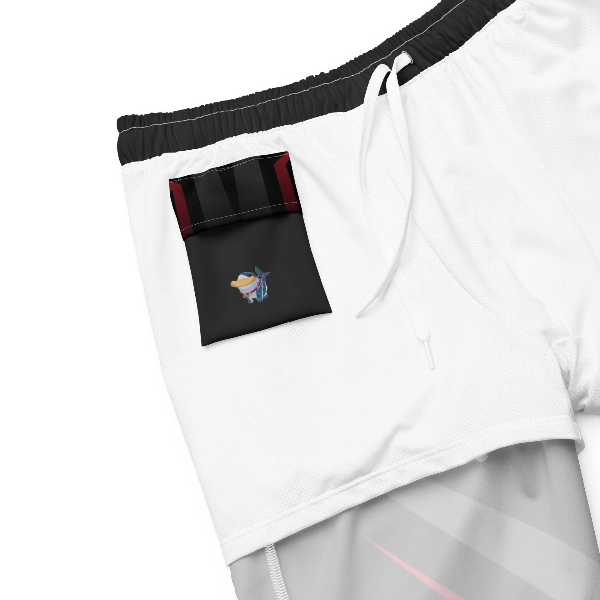 Captain Glizzy All-Over Swim Trunks product image (8)