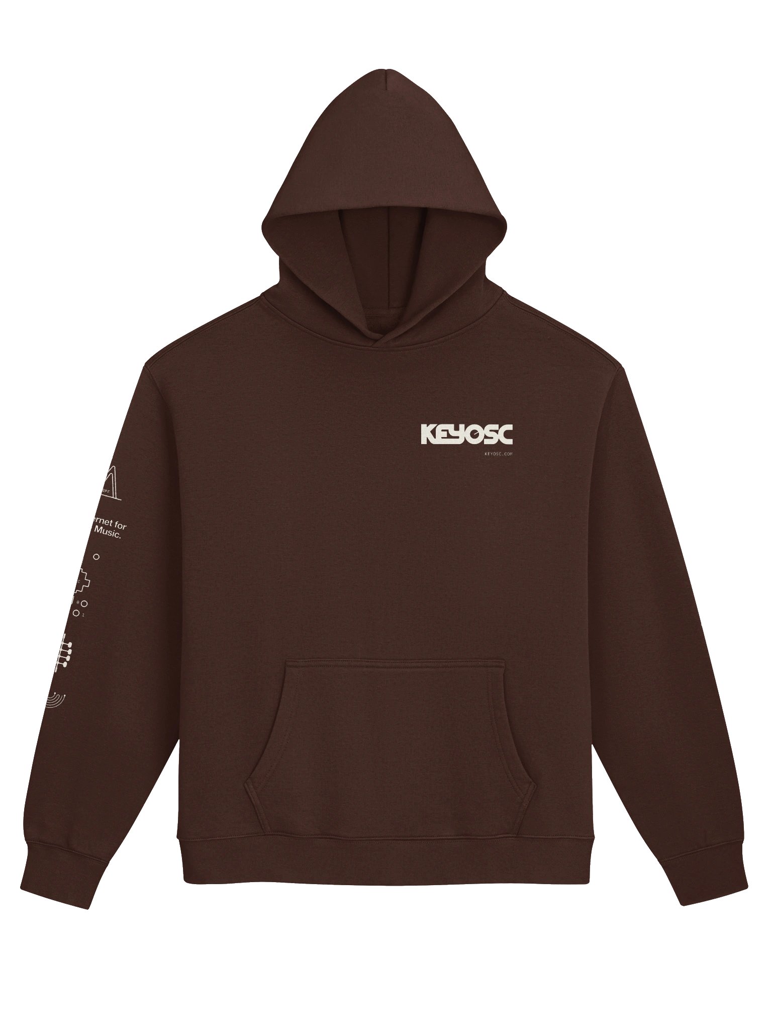 KEYOSC Glyph Sleeve Hoodie product image (1)