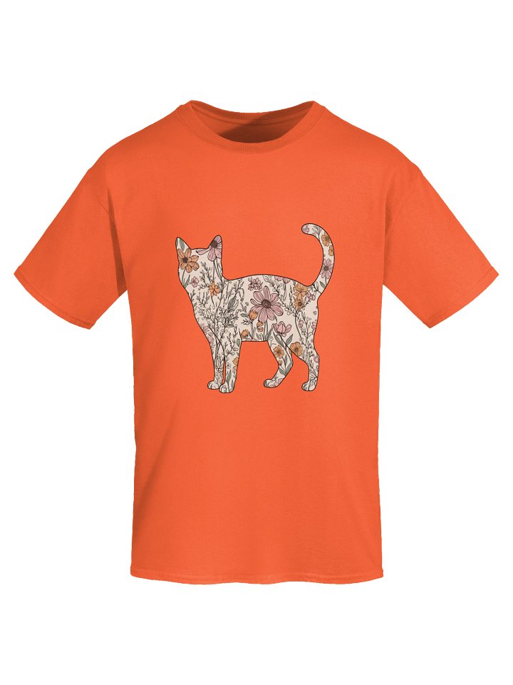 El Dorado Atelier T Shirt (Limited Edition) - Floral Cat Design product image (2)