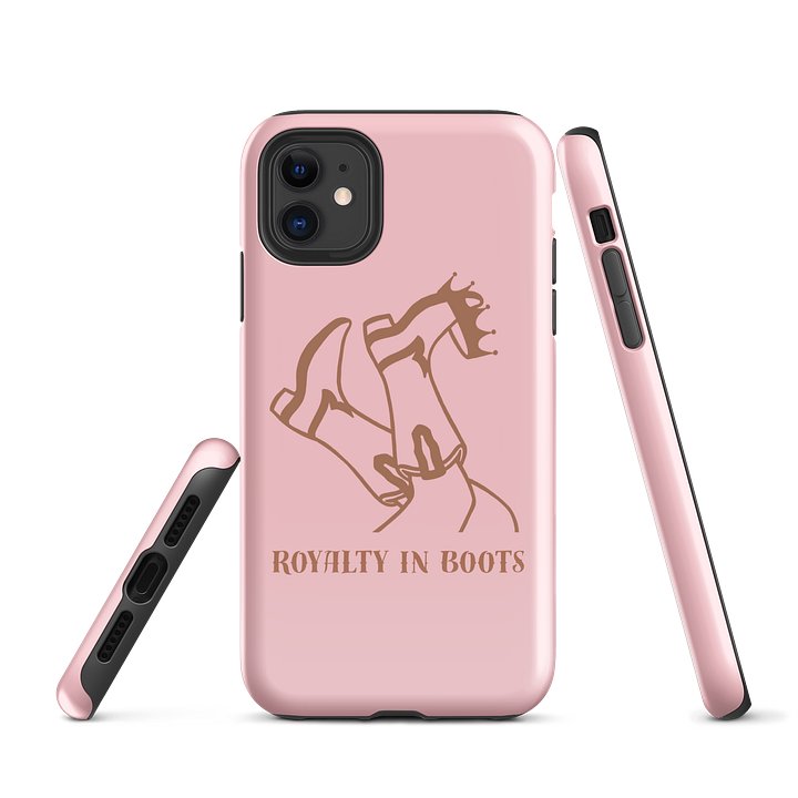 LDQ Pink iPhone Case product image (1)