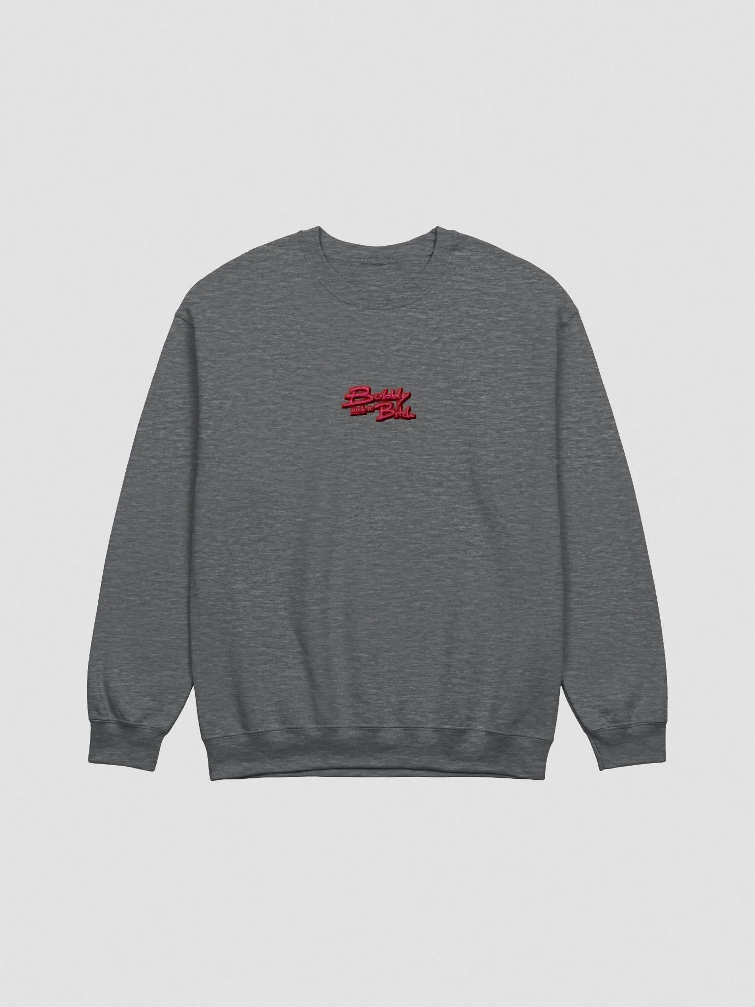 Bubbly and a B*tch embroidered crewneck (rose bubble) product image (5)