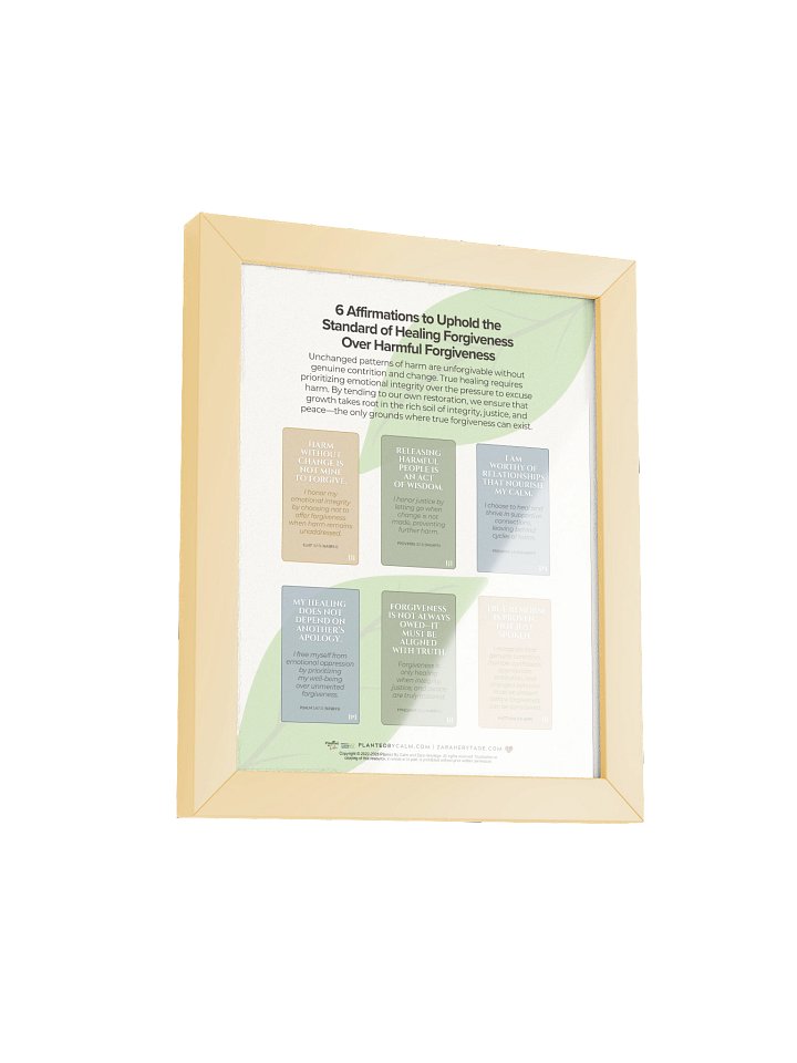 The Standard of Healing: A Framed Decree for Your Peace product image (2)
