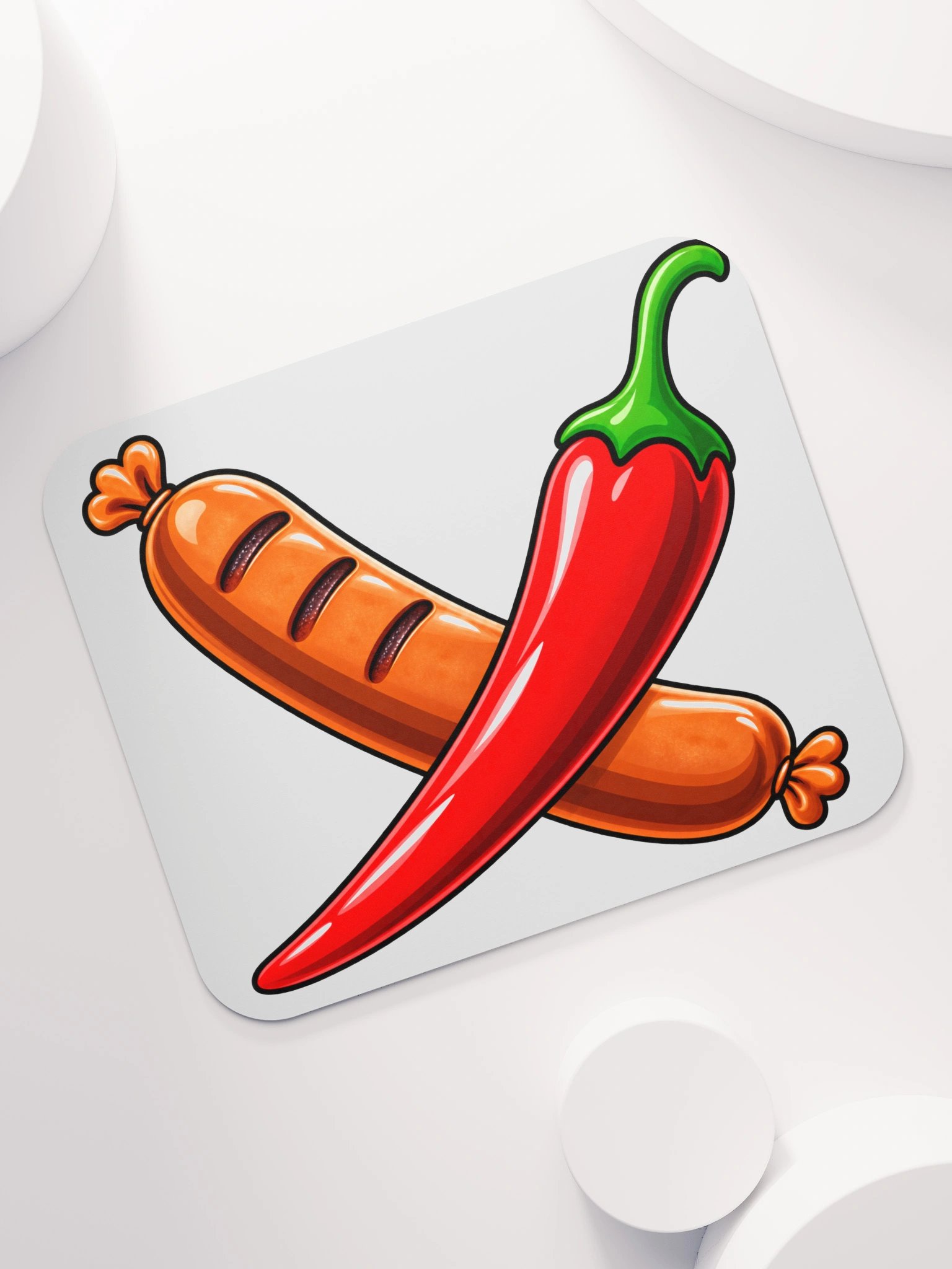 Larry & Sally Mouse Pad – Sausage & Peppers Edition product image (7)