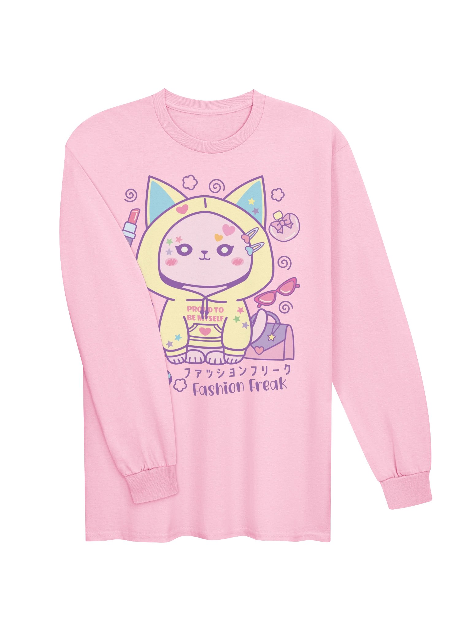 Fashion Freak Cat - Unisex Adult Long Sleeve T-shirt product image (2)