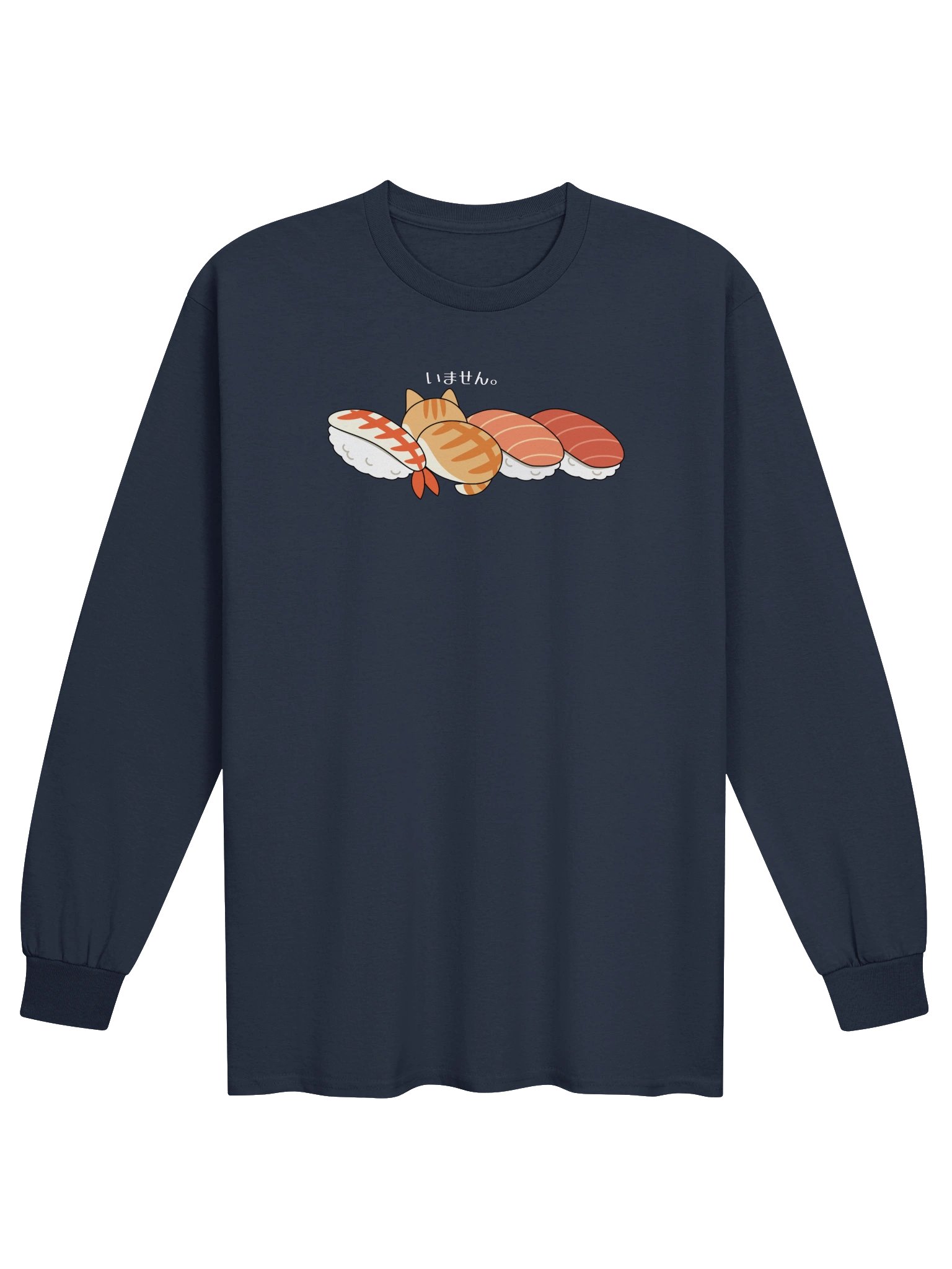 Sushi Cat - Unisex Adult Long Sleeve T-shirt product image (1)